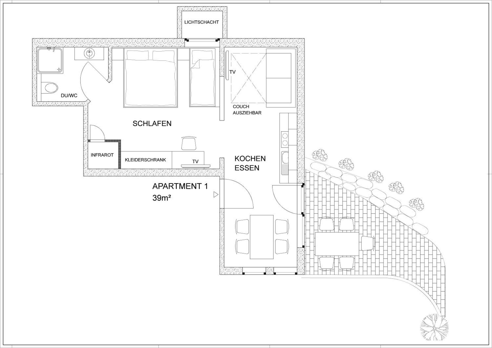 Apart Welcom Ischgl Kamer foto